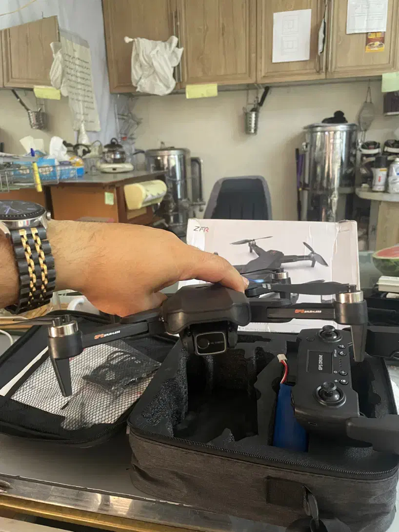 هلیشات ZFR F188 براشلس دوربین 6K|اسباب‌‌بازی|تهران, شهرک ولیعصر شمالی|دیوار