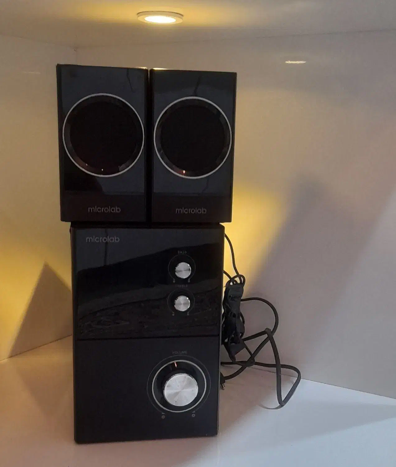 ضبط و باند سالم در حد نو|سیستم صوتی خانگی|تالش, هشتپر|دیوار