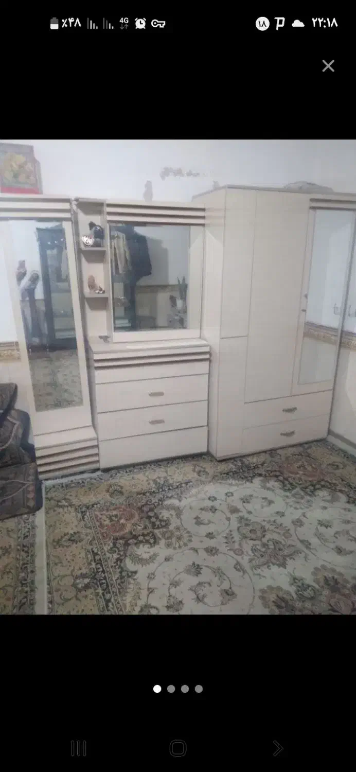 دوسرویس کمد سه تیکه|جاکفشی، کمد، دراور|چناران, |دیوار