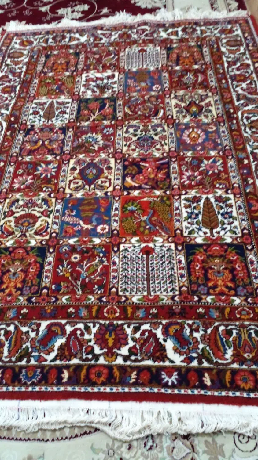 قالی دستباف|فرش|بن, |دیوار