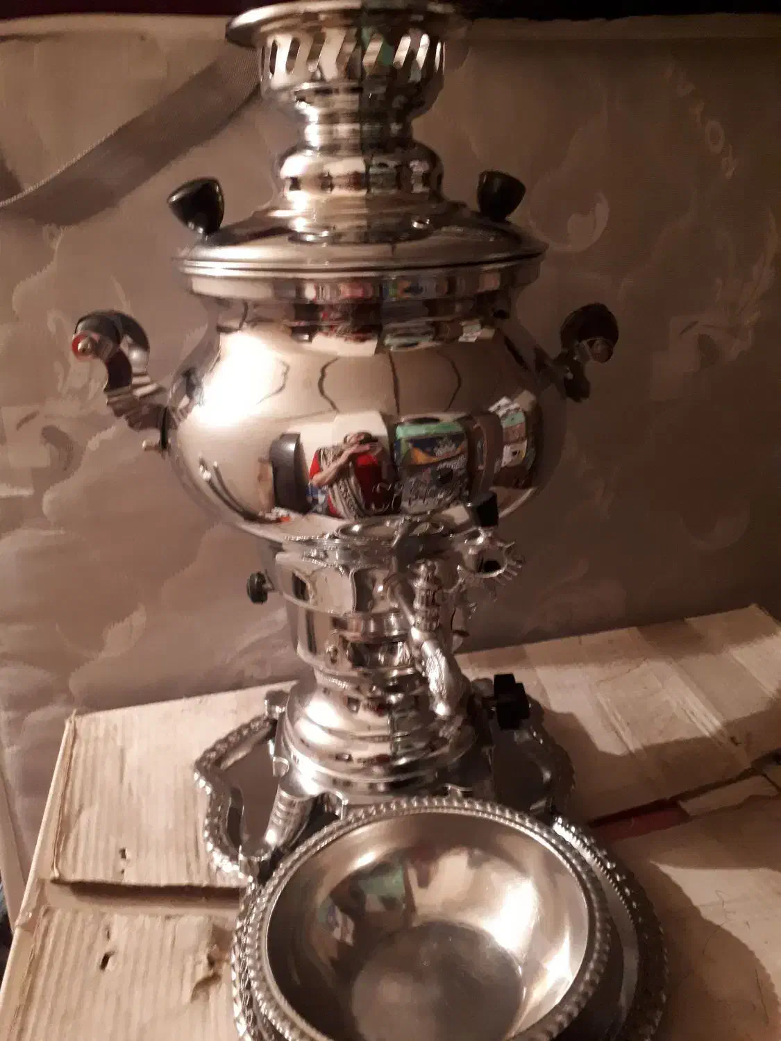 سمار گازی و چای ساز نو اصلا استفاده نشده|سماور، چای‌ساز، قهوه‌ساز|قزوین, |دیوار