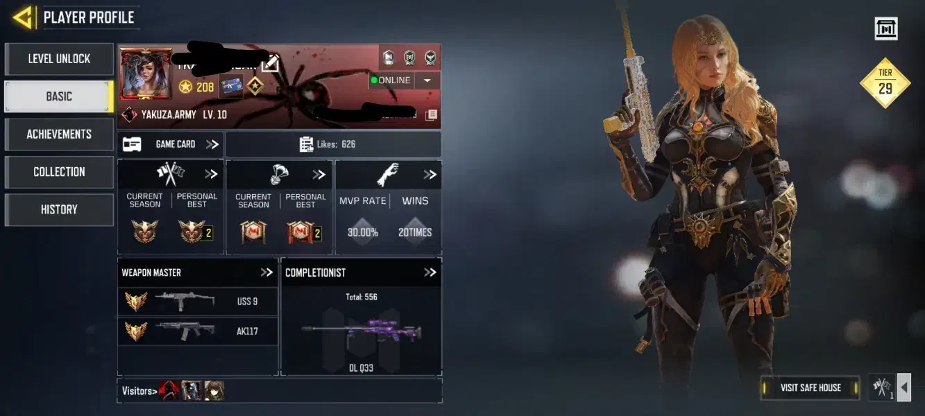 اکانت کالاف موبایل تک هند چنج|کنسول، بازی ویدئویی و آنلاین|اراک, |دیوار