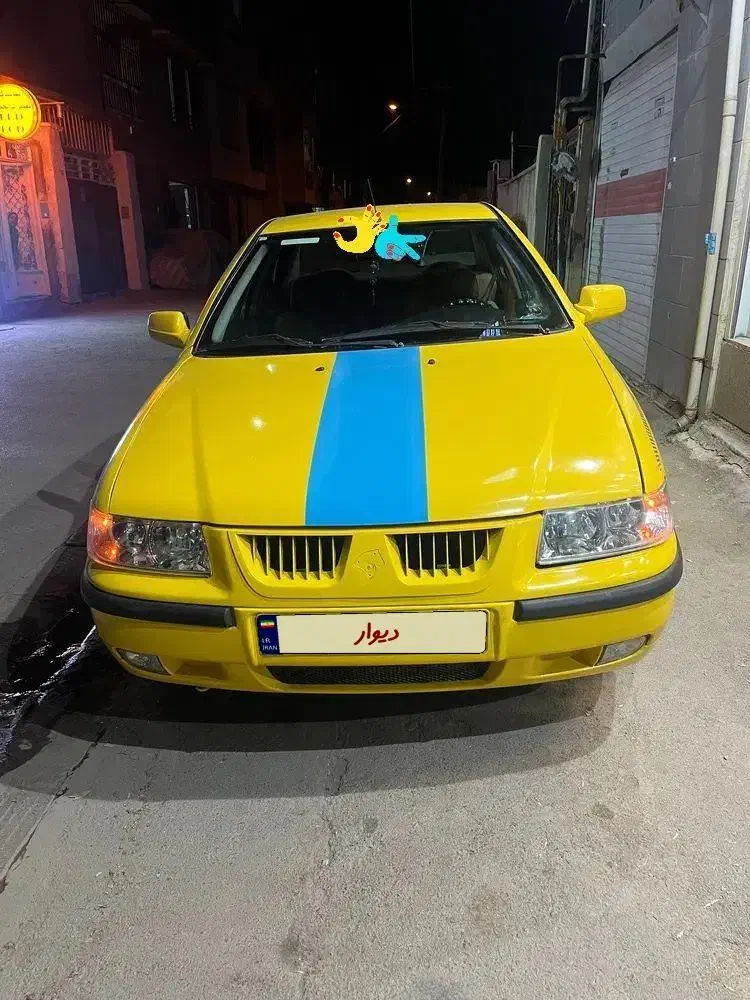 تاکسی سمند خط الوند قزوین|خودرو سواری و وانت|قزوین, |دیوار