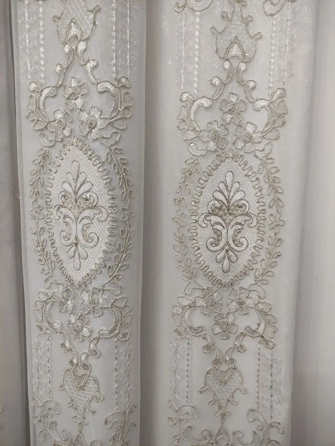 فروش پرده خامه دوزی شده با کتیبه|پرده، رانر، رومیزی|آستانه اشرفیه, |دیوار