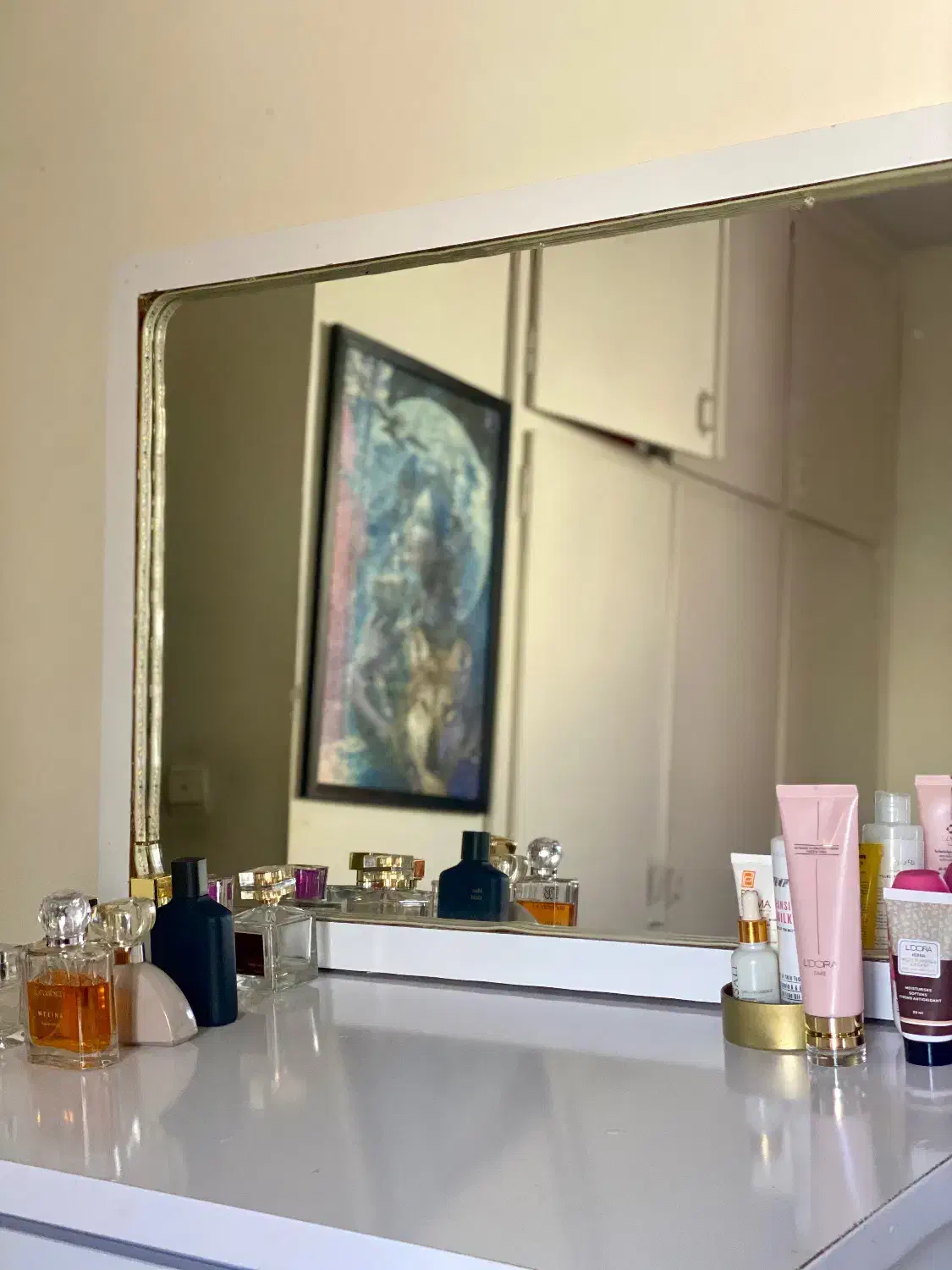 آینه و دراور ۵ کشو|جاکفشی، کمد، دراور|مشهد, هفت تیر (حافظ)|دیوار