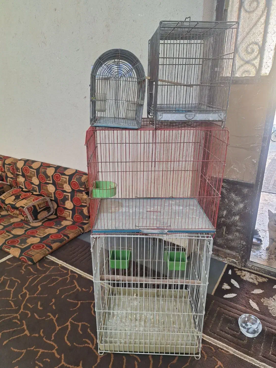 قفس مینا وقناری وسهره|لوازم جانبی حیوانات|اهواز, علی آباد|دیوار