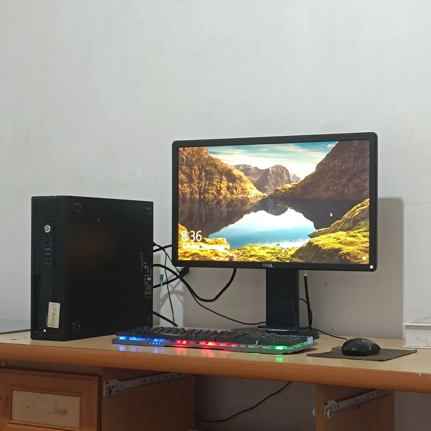 مینی کیس hp نسل ۸ با گرافیک ۲ گیگ NVIDIA GTX 710|رایانه رومیزی|کرج, حصارک بالا|دیوار