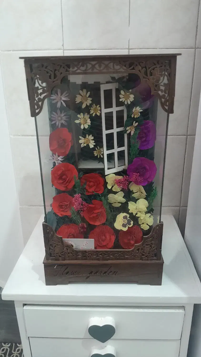 باکس گل شیشه ای نو نو|گل مصنوعی|قم, شهرک سازمان آب|دیوار