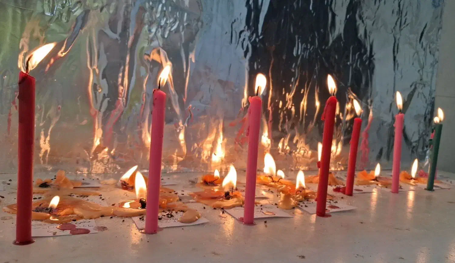 شمع|صنایع دستی و سایر لوازم تزئینی|رشت, خمیران زاهدان|دیوار