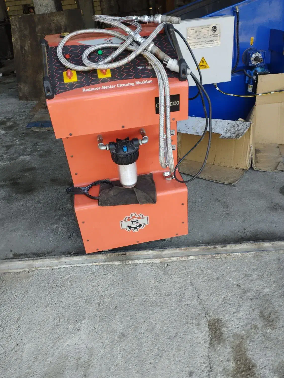 دستگاه قطعه شویی و رادیات شو درحدنو بندردیلم|قطعات یدکی و لوازم جانبی|دیلم, |دیوار