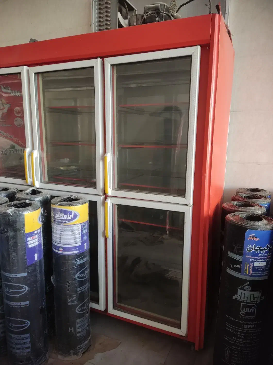 یخچال 6درب بدون تعمیر و ضربه دو ماه کارکرد|فروشگاه و مغازه|آزادشهر, |دیوار