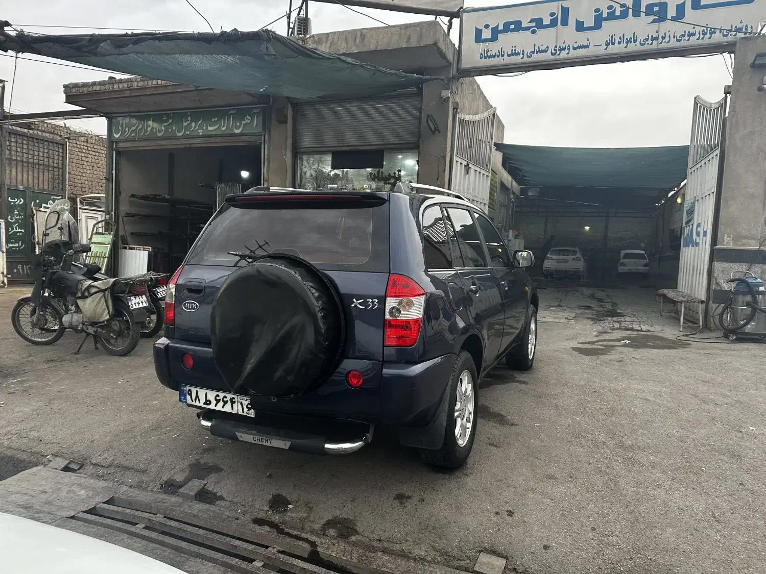 MVM X33 مدل ۹۳ چند لکه رنگ|خودرو سواری و وانت|قم, نیروگاه|دیوار