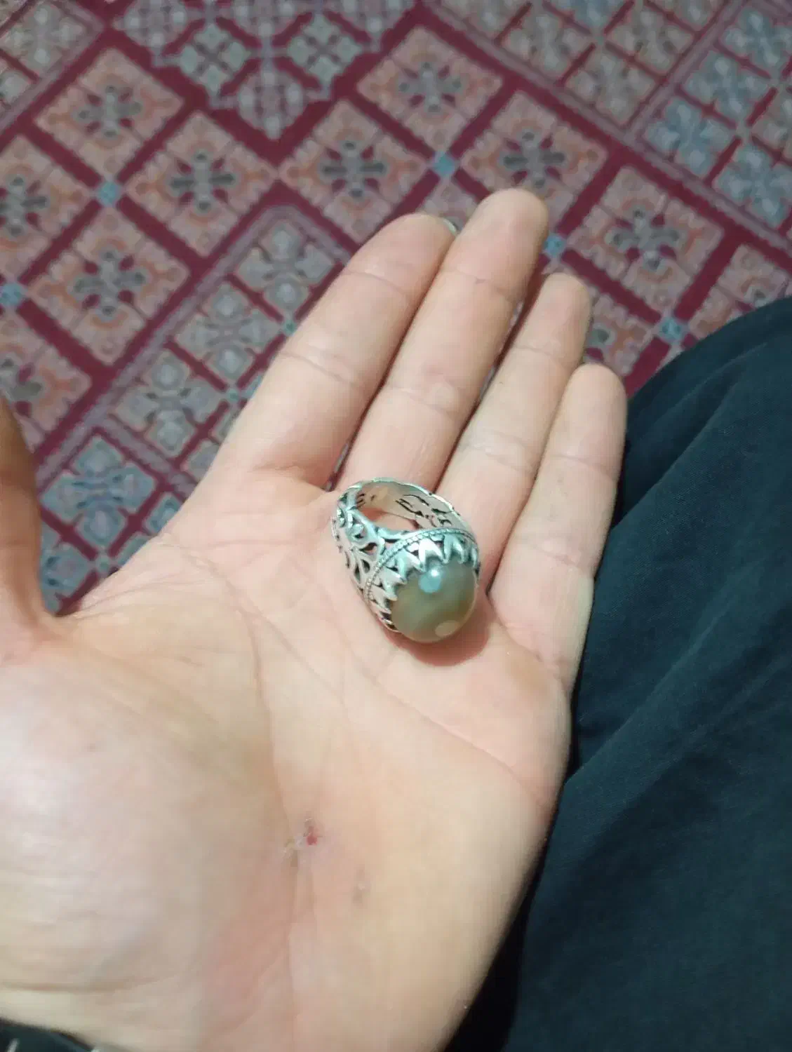 انگشتر نقره بابا قوری فوری فقط|کلکسیون اشیاء عتیقه|قزوین, |دیوار