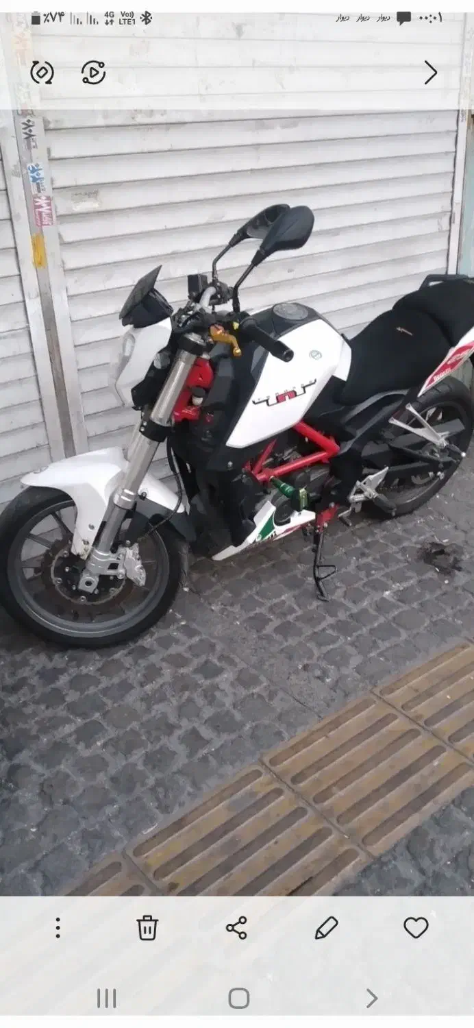 بنلی ۲۵۰تک|موتورسیکلت|تهران, باغ خزانه|دیوار