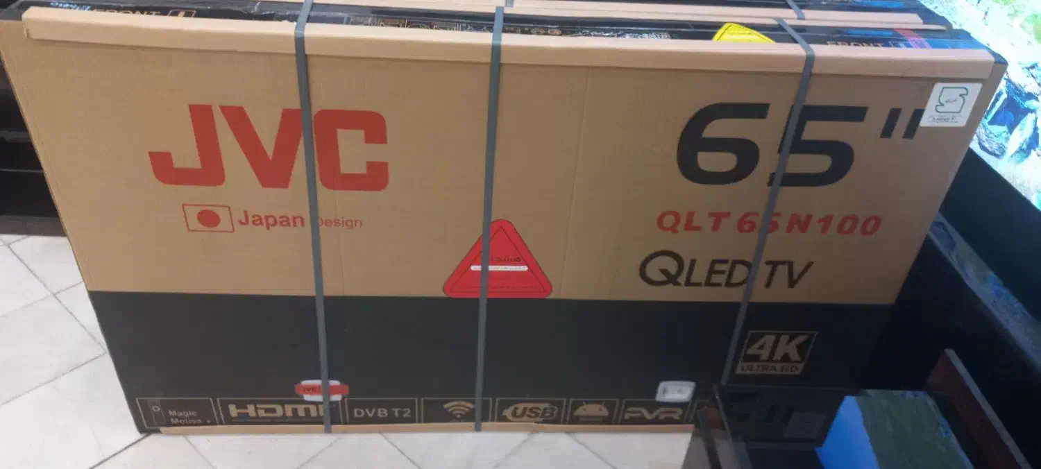 ۶۵ اینچ QLED جی وی سی برند برتر آکبند زیر قیمت|تلویزیون و پروژکتور|تهران, قبا|دیوار