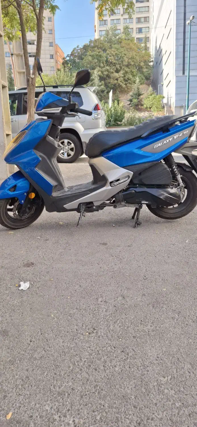 sym fx 150|موتورسیکلت|تهران, سعادت‌آباد|دیوار