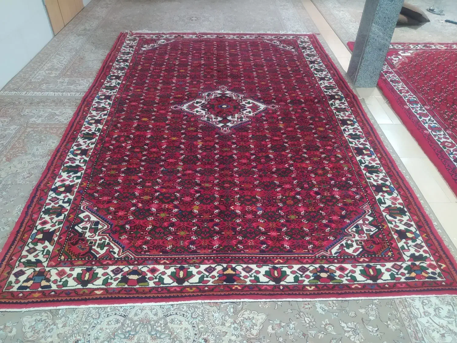 2تخته فرش دستباف|فرش|همدان, |دیوار