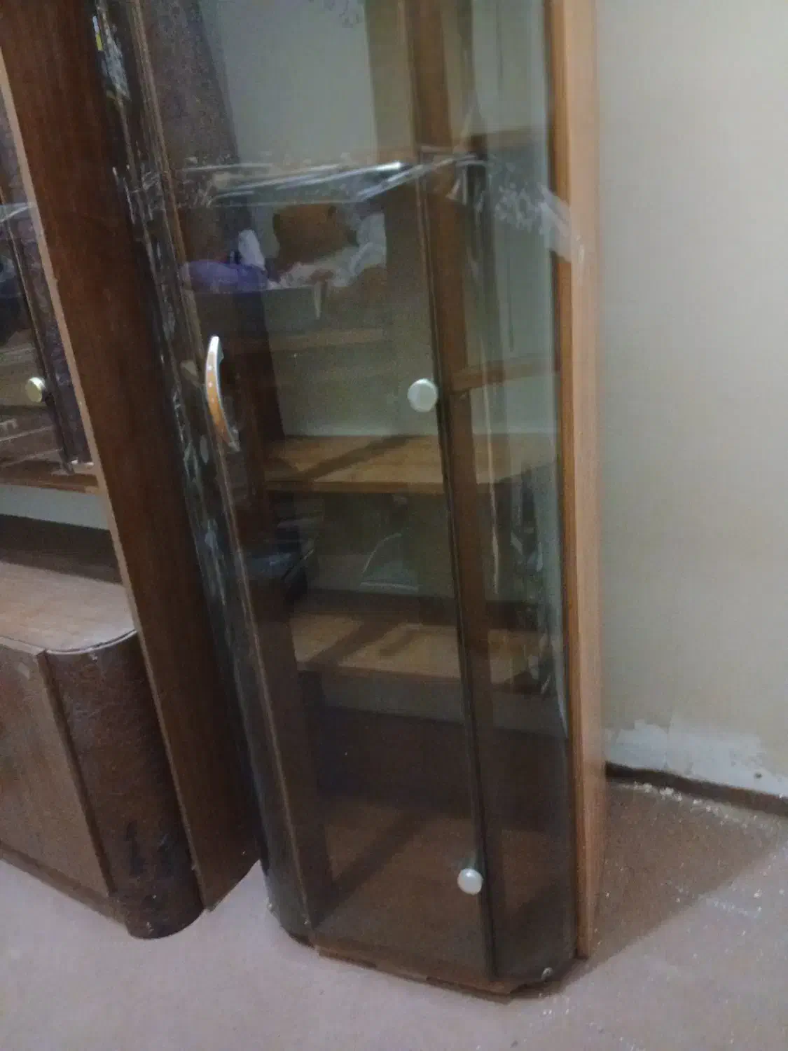 کمد چوبی با۶ قفسه|کتابخانه، شلف، قفسههای دیواری|مشهد, چهارچشمه|دیوار