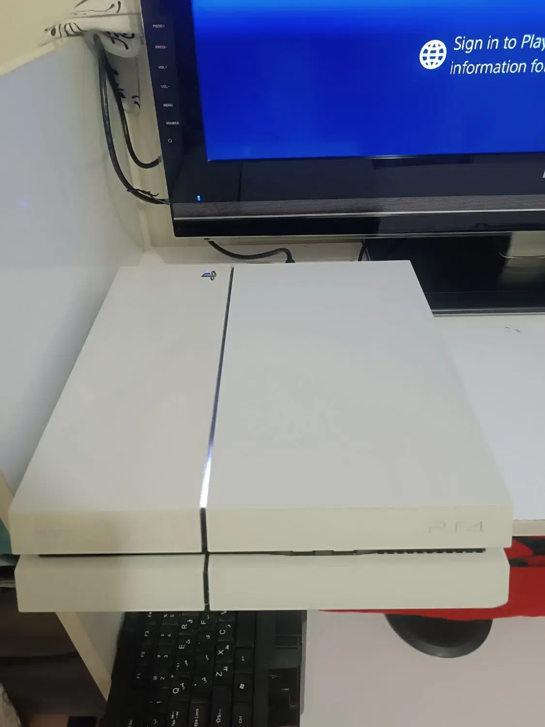 پلی فور فت سفید عروسک|کنسول، بازی ویدئویی و آنلاین|کرج, گلشهر|دیوار