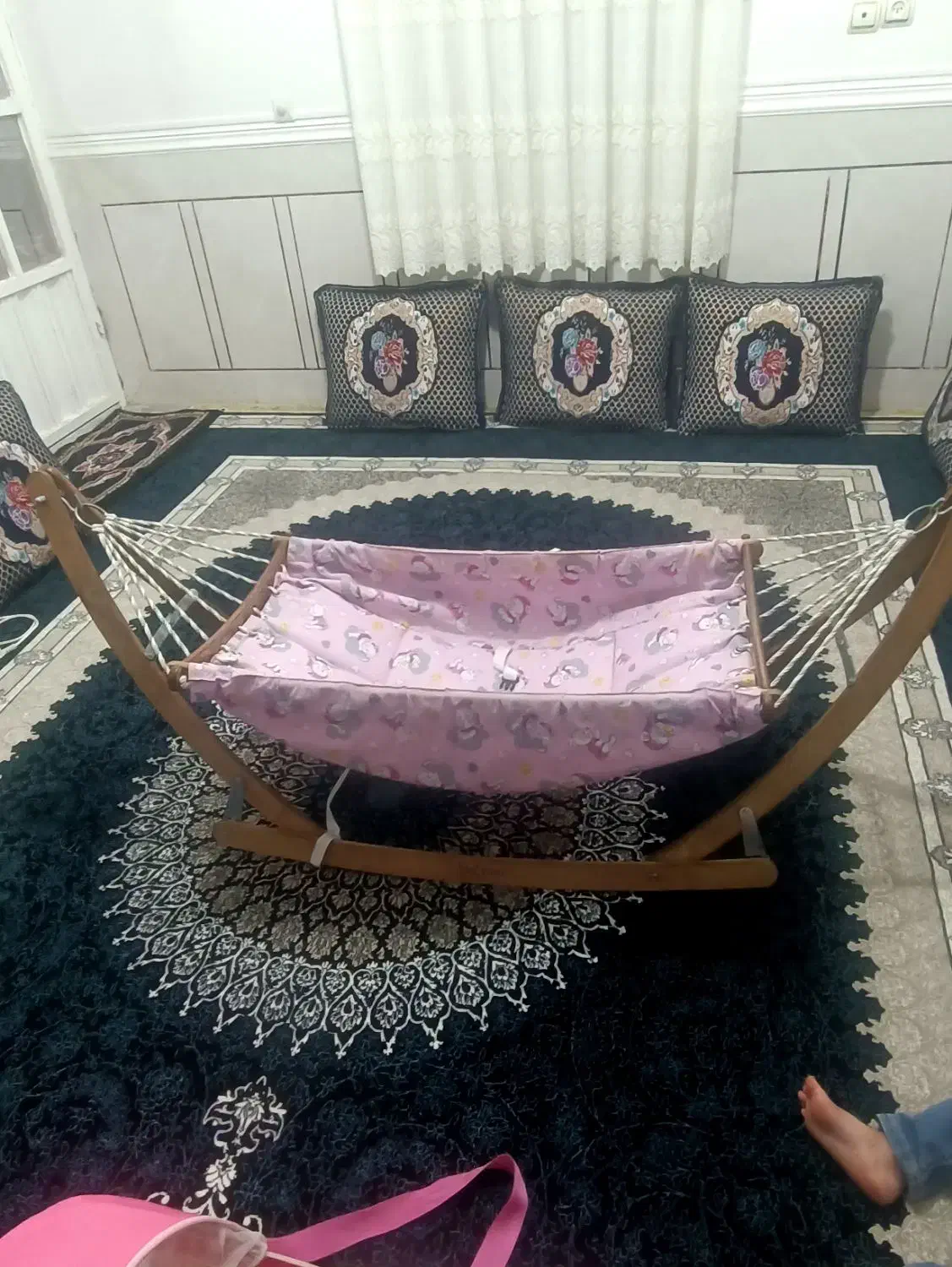 گهواره و سبد حمل نوزاد واسانشور حمام نوزاد|اسباب و اثاث بچه|لامرد, |دیوار