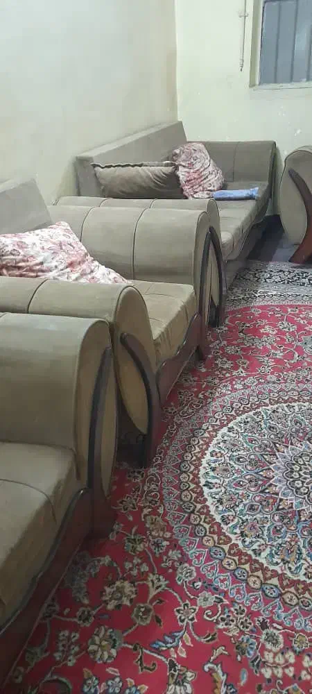 مبل ۷نفره|مبلمان خانگی و میز عسلی|اهواز, حصیرآباد|دیوار