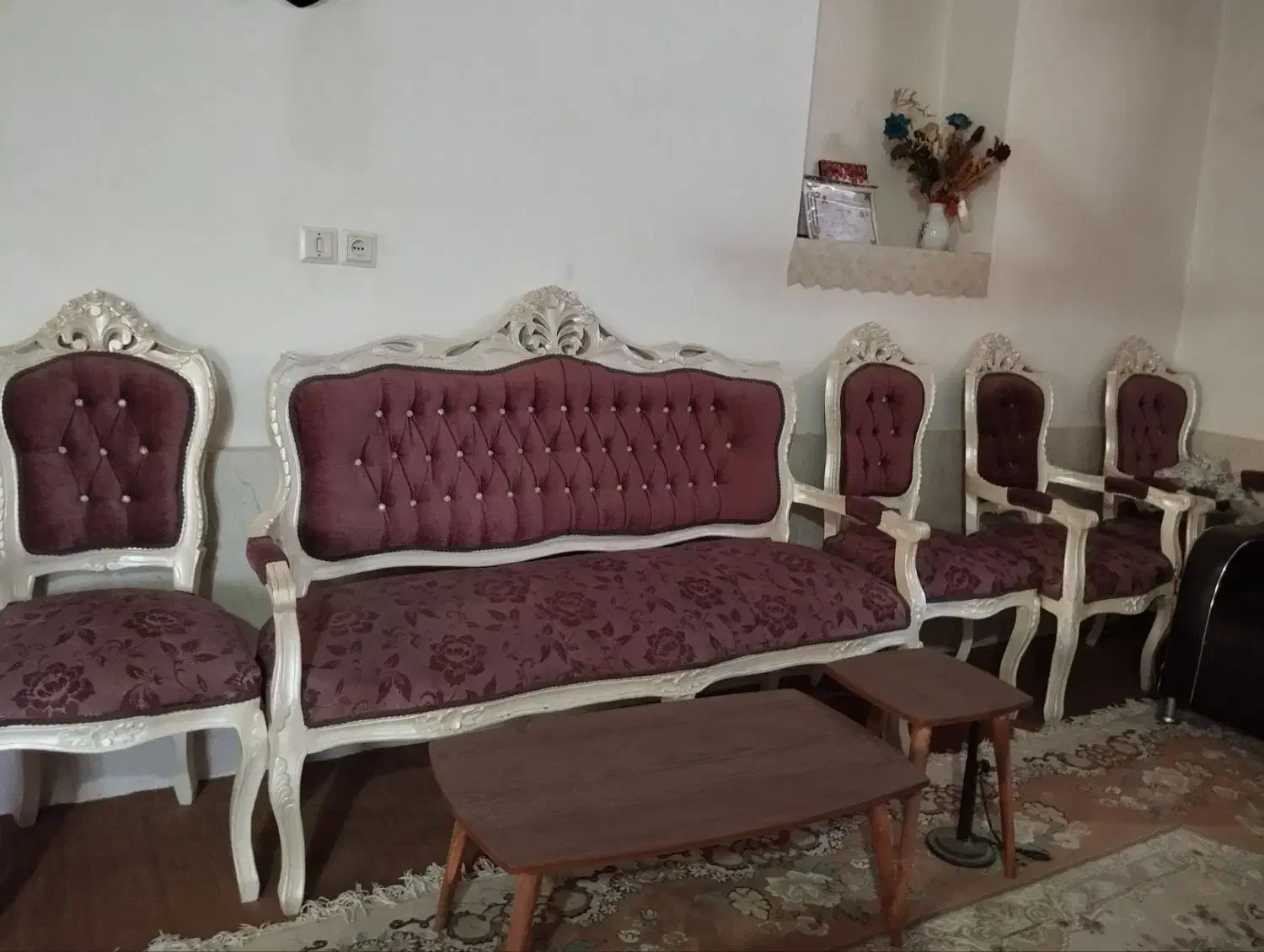 مبل سلطنتی و راحتی|مبلمان خانگی و میز عسلی|گناباد, |دیوار