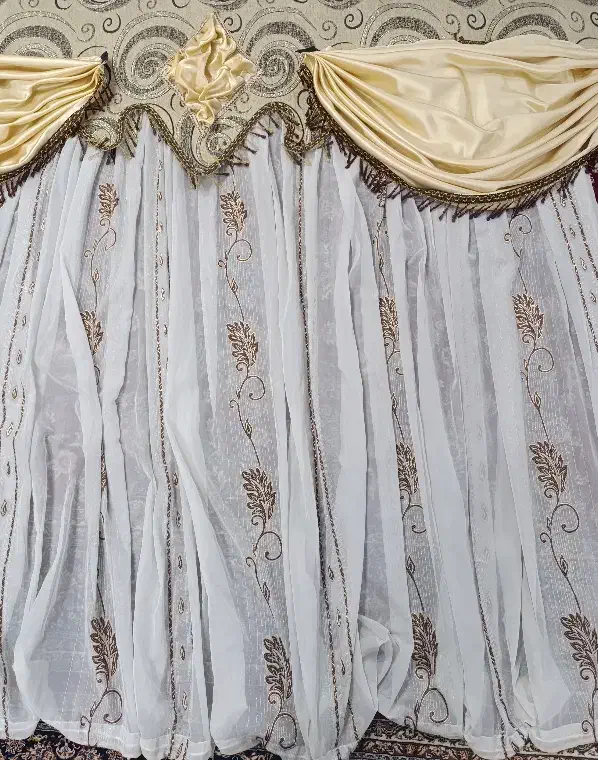 پرده|پرده، رانر، رومیزی|قم, زند آباد|دیوار