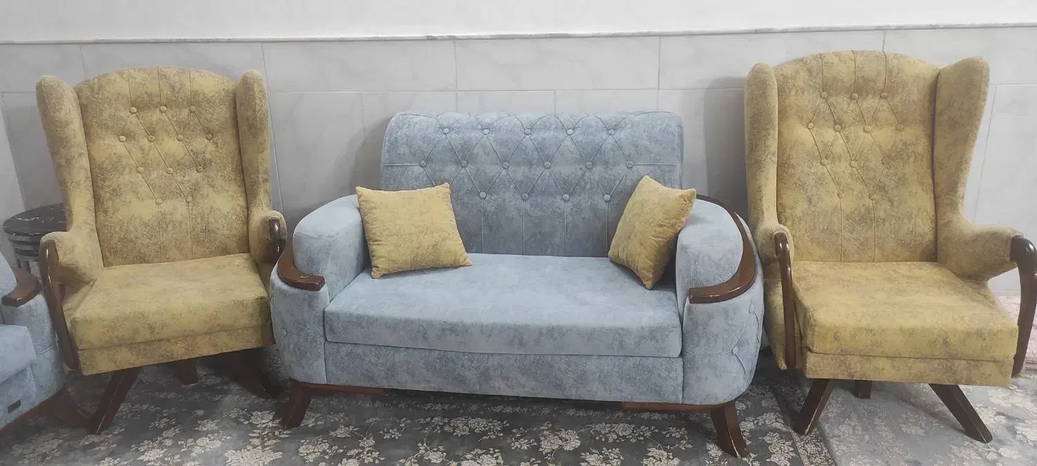 مبل هفت نفره|مبلمان خانگی و میز عسلی|قم, محمد آباد|دیوار