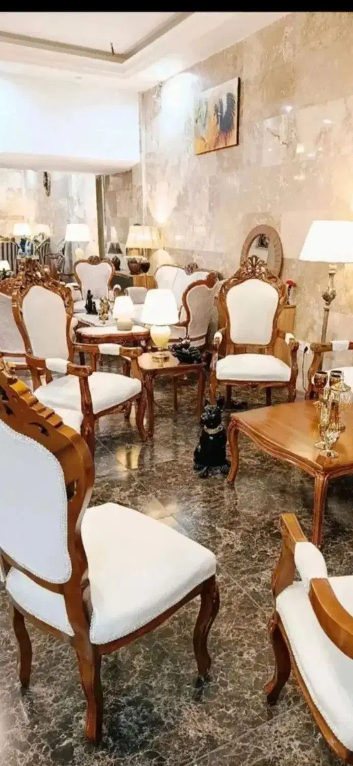 مبلمان کلاسیک نیو لهستانی نصف قیمت|مبلمان خانگی و میز عسلی|نور, |دیوار