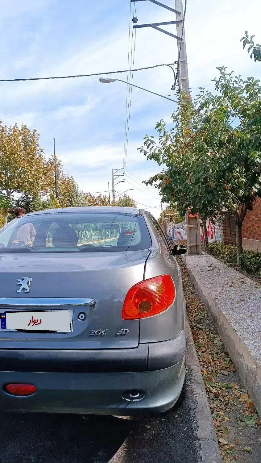 206 SD|خودرو سواری و وانت|شبستر, |دیوار