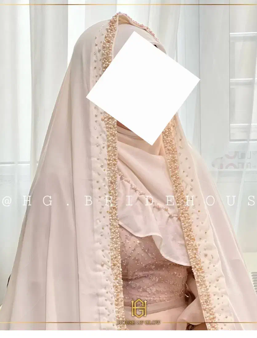 چادر مروارید دوزی عروس|لباس|یزد, |دیوار