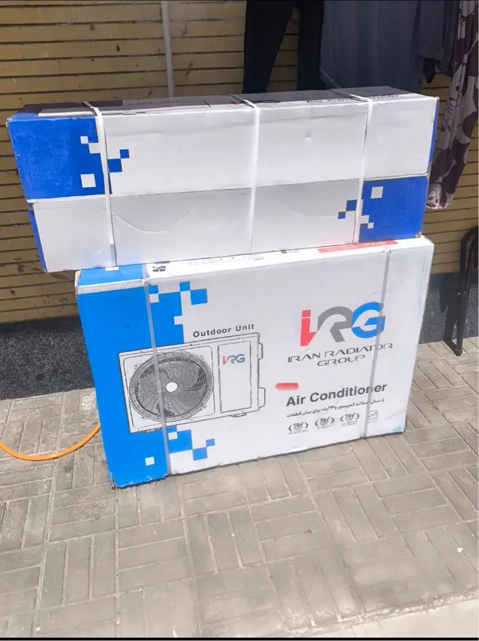 کولر گازی اینورتردار ۱۸۰۰۰|کولر گازی و فن‌کوئل|فیروزآباد (فارس), |دیوار