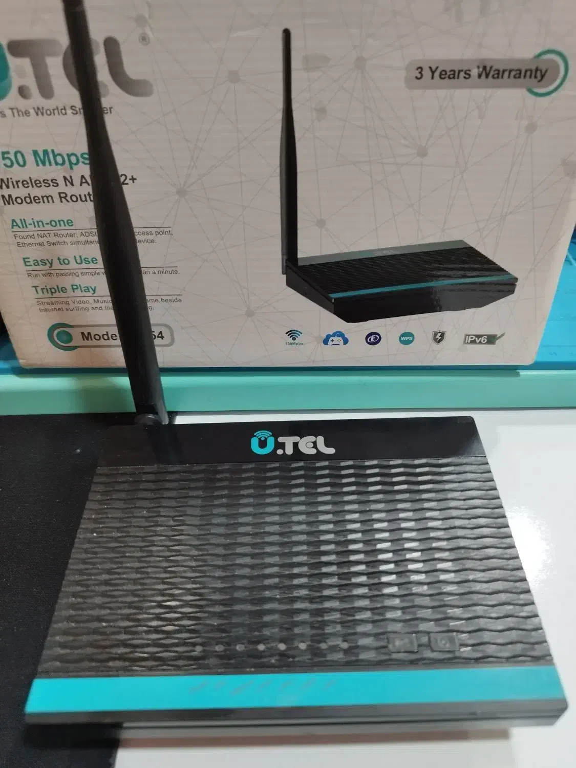 مودم U.TEL|مودم و تجهیزات شبکه|باقرشهر, |دیوار