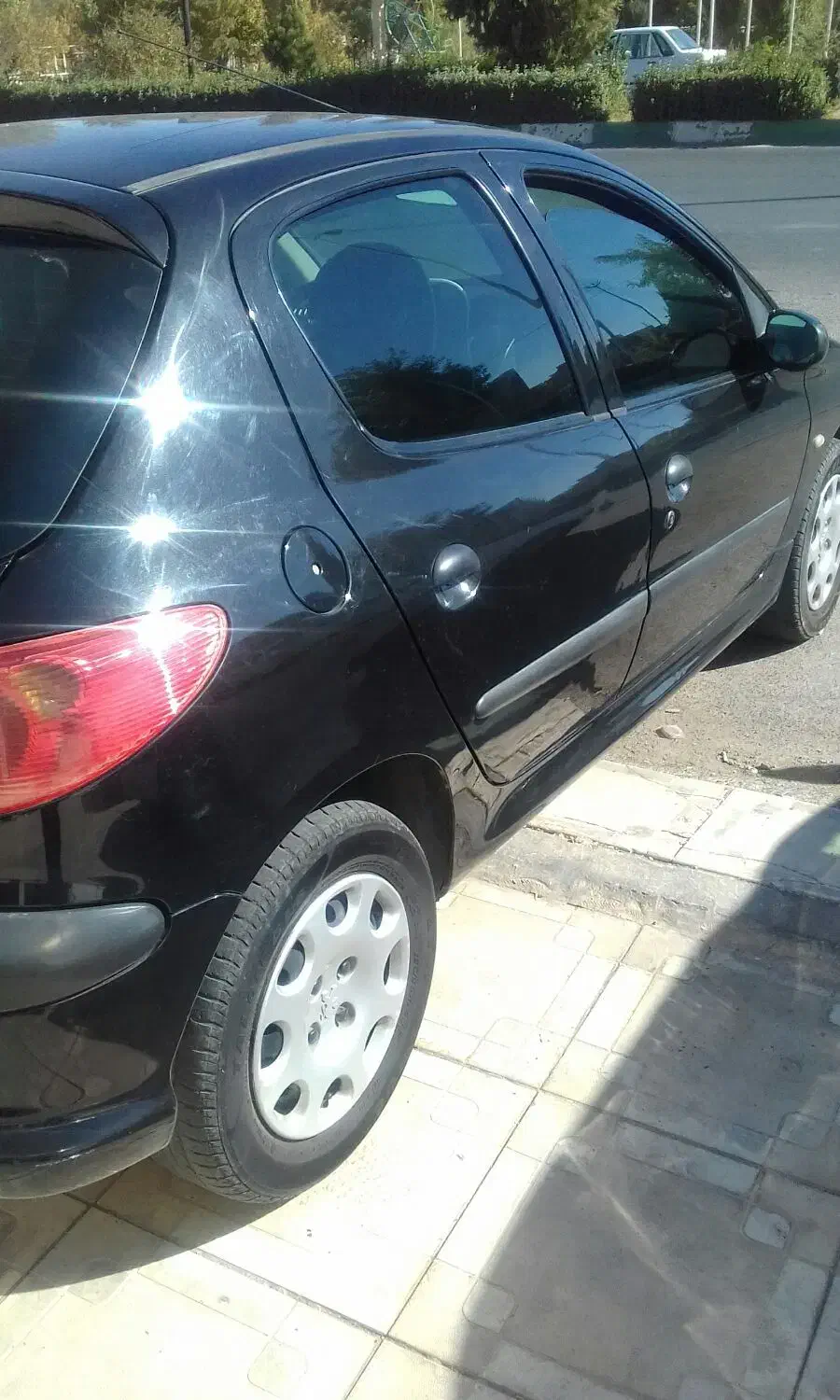 ۲۰۶ تیپ۵ مشکی بیرنگ مدل ۹۶|خودرو سواری و وانت|ابهر, |دیوار