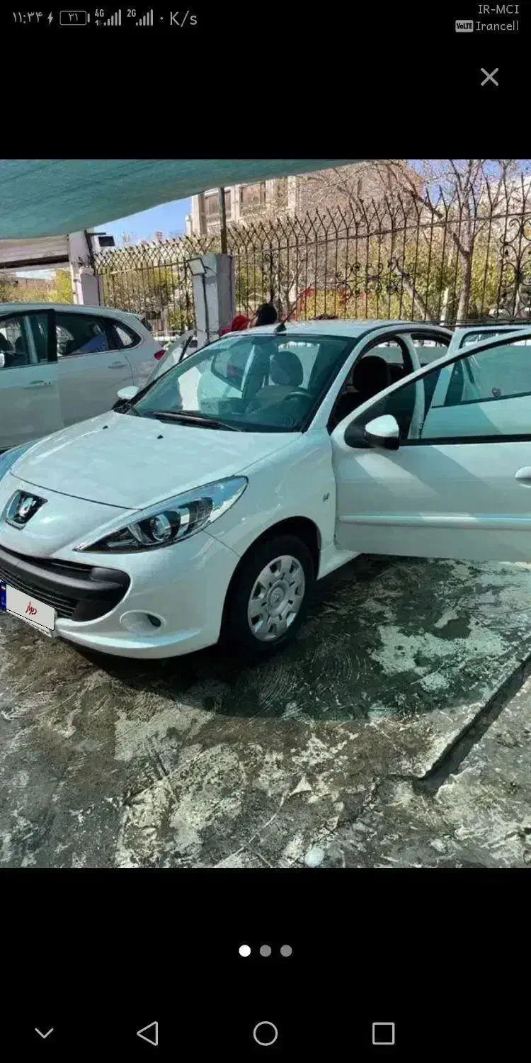 پژو 207 سقف فلزی خشک|خودرو سواری و وانت|خوی, |دیوار