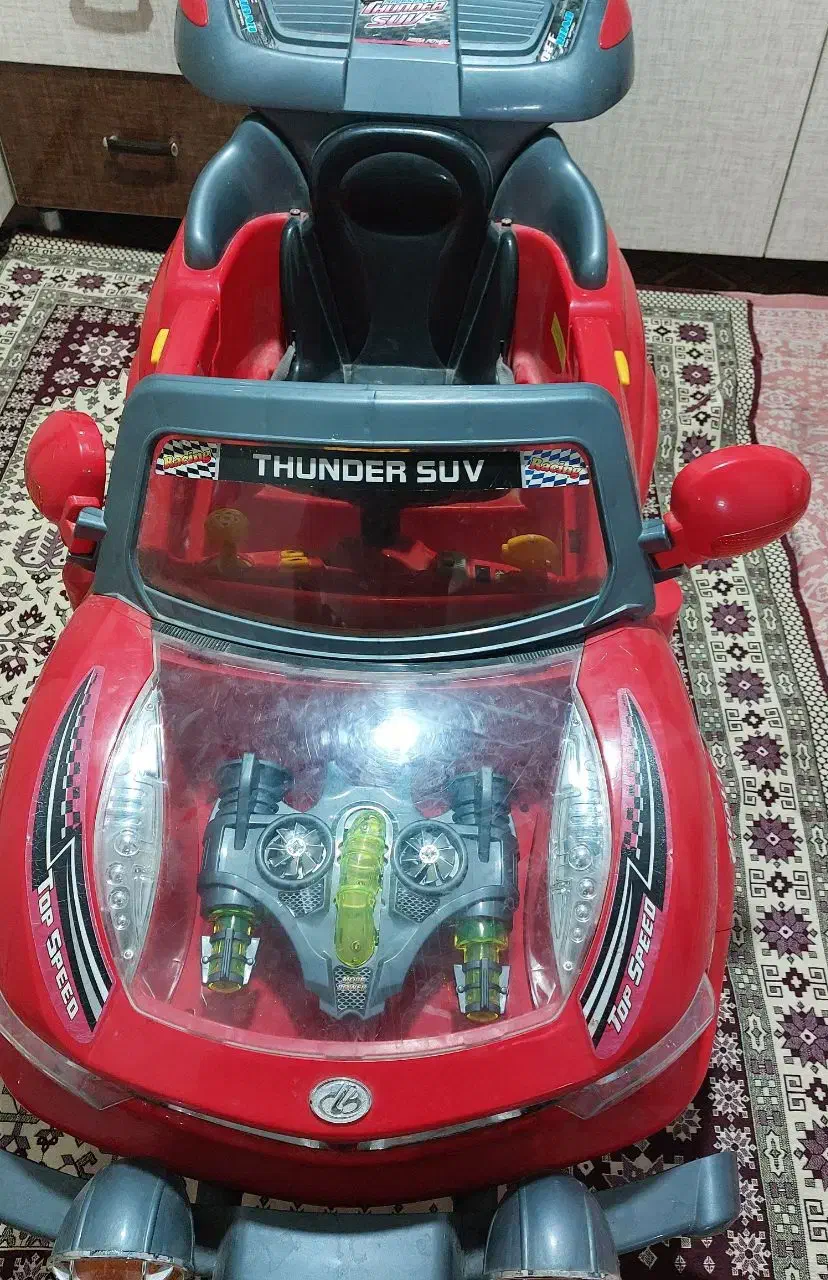 ماشین شارژی مدل توربو سان روف با۱۴ مدل کارایی|اسباب‌بازی بچه|خمینی‌شهر, |دیوار