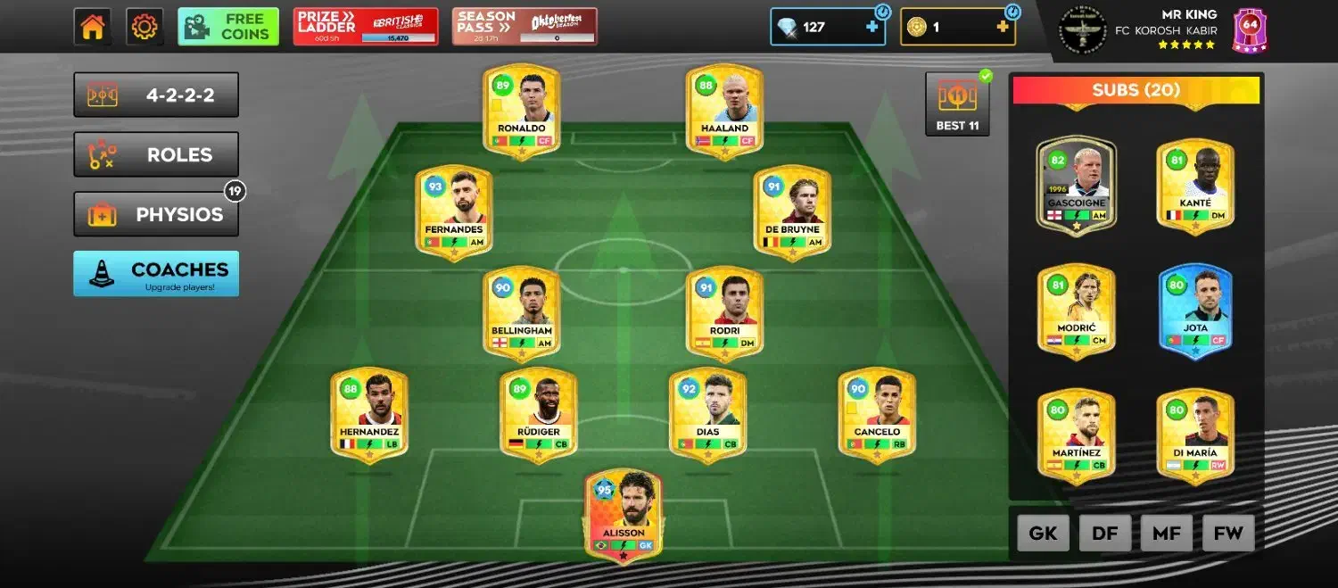 اکانت دریم لیگ گاد|کنسول، بازی ویدئویی و آنلاین|رباطکریم, رباطکریم|دیوار