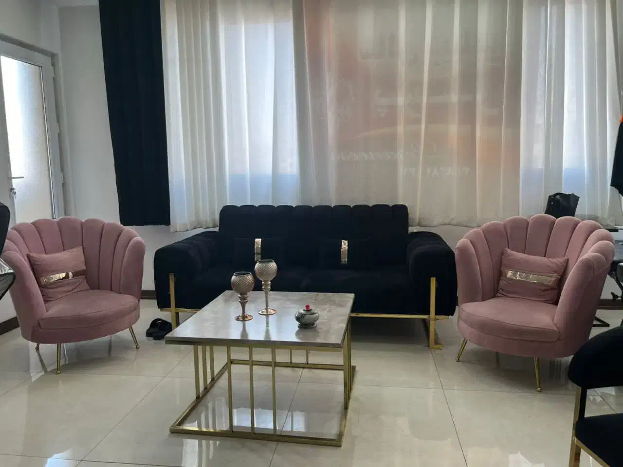 میز عسلی استیل بزرگ|مبلمان خانگی و میز عسلی|ملارد, |دیوار