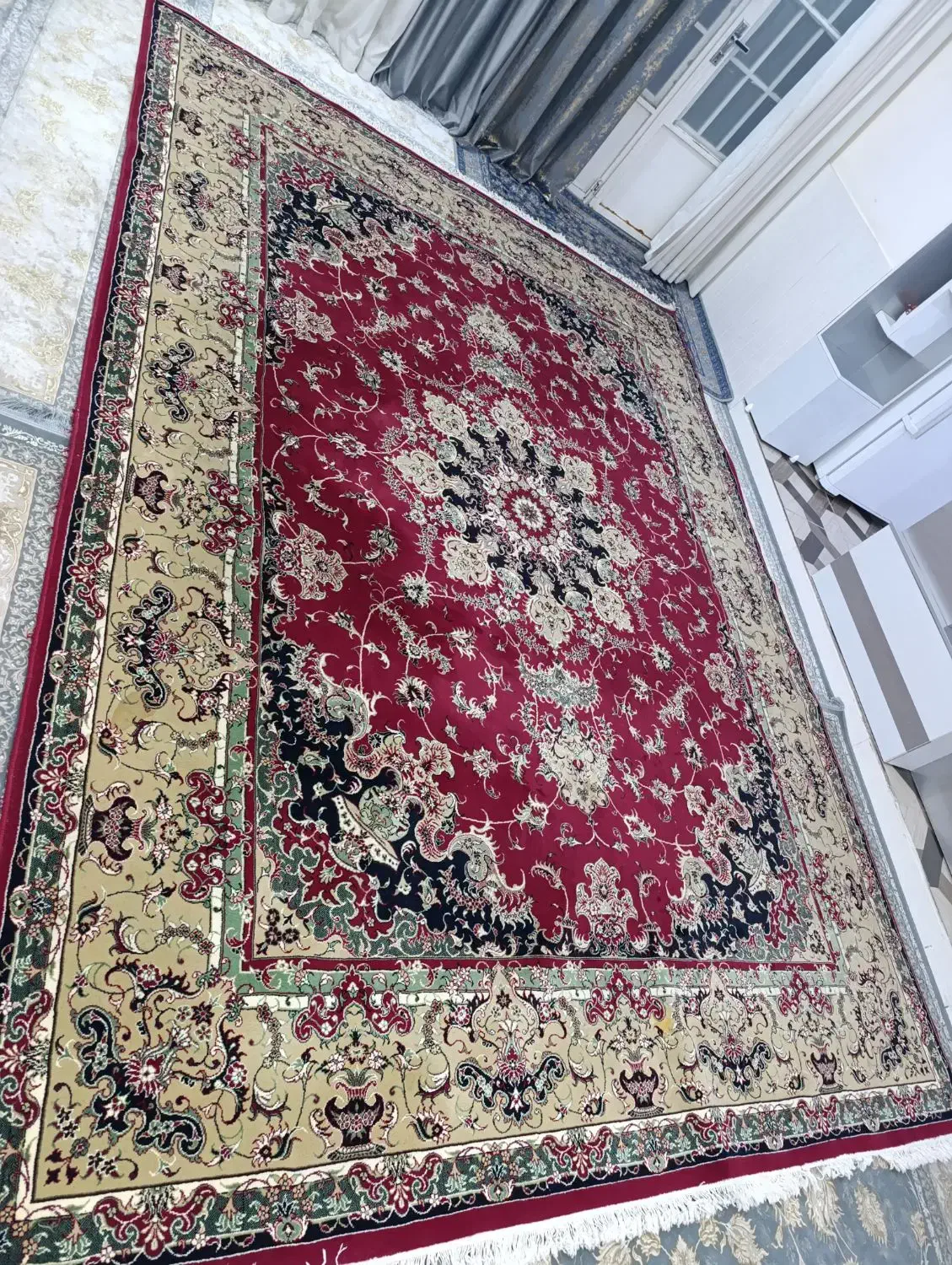 فرش 12 متری|فرش|دزفول, |دیوار