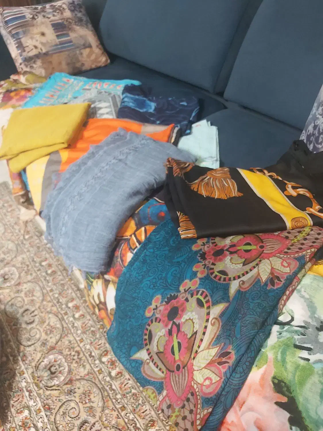 انواع شال با قیمت باور نکردنی ، یک فرصت ویژه|لباس|ساری, |دیوار