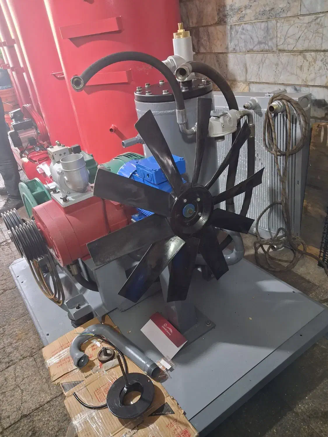 فروش کمپرسور ۷ مترمکعب ۵۵ کیلووات|ماشینآلات صنعتی|الوند, |دیوار