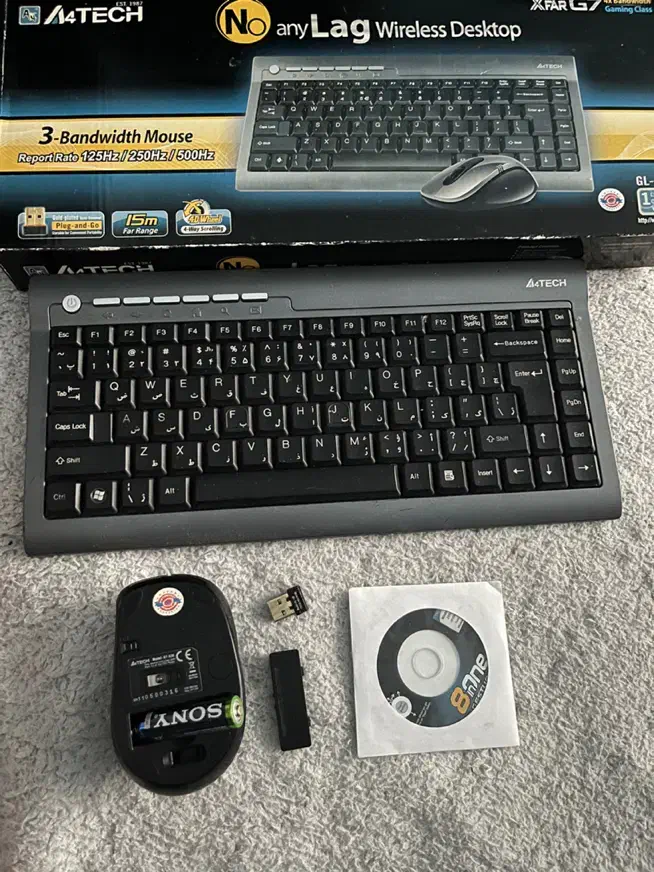 A4tech ماوس و کیبرد بی سیم|قطعات و لوازم جانبی رایانه|ارومیه, |دیوار