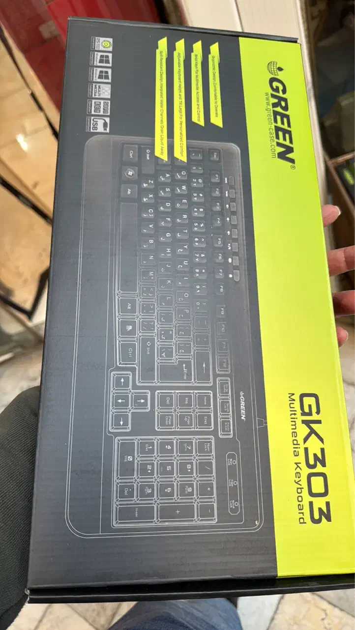 کیبورد گرین green|قطعات و لوازم جانبی رایانه|تهران, لاله زار|دیوار