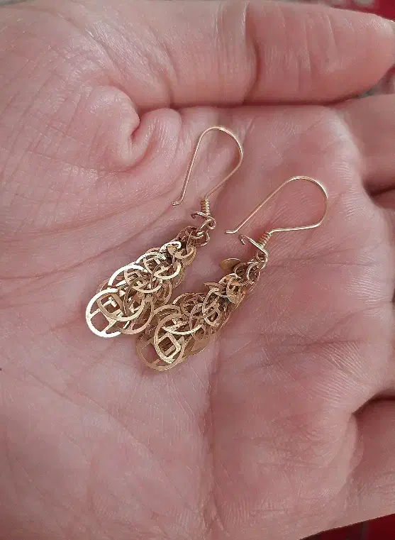 گوشواره طلا|جواهرات|زنجان, |دیوار