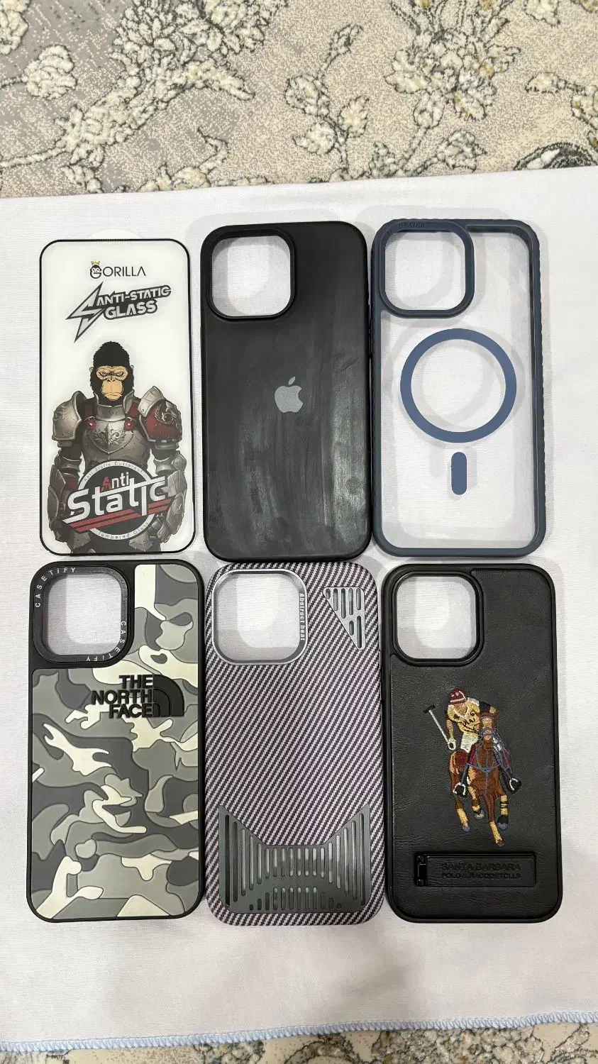 قاب وگلس iPhone 14 promax|لوازم جانبی موبایل و تبلت|ساری, |دیوار