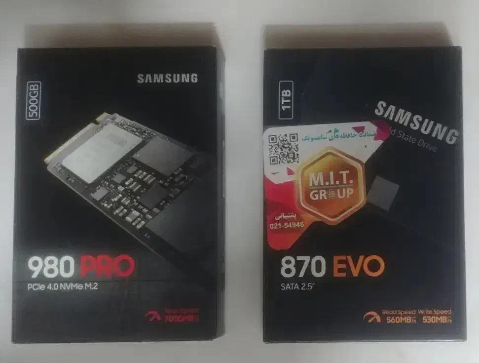 SSD سامسونگ پلمپ|قطعات و لوازم جانبی رایانه|قزوین, |دیوار