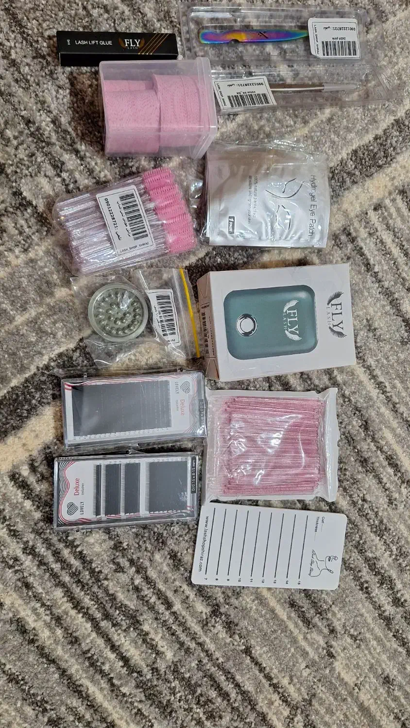 لوازم اکستنشن مژه|آرایشی، بهداشتی، درمانی|پاریز, |دیوار