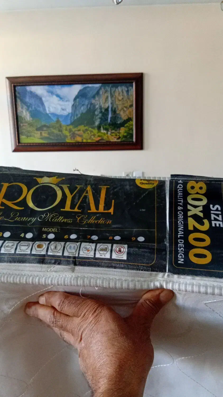 تشک رویال دو نفره|تشک تختخواب|بجنورد, |دیوار