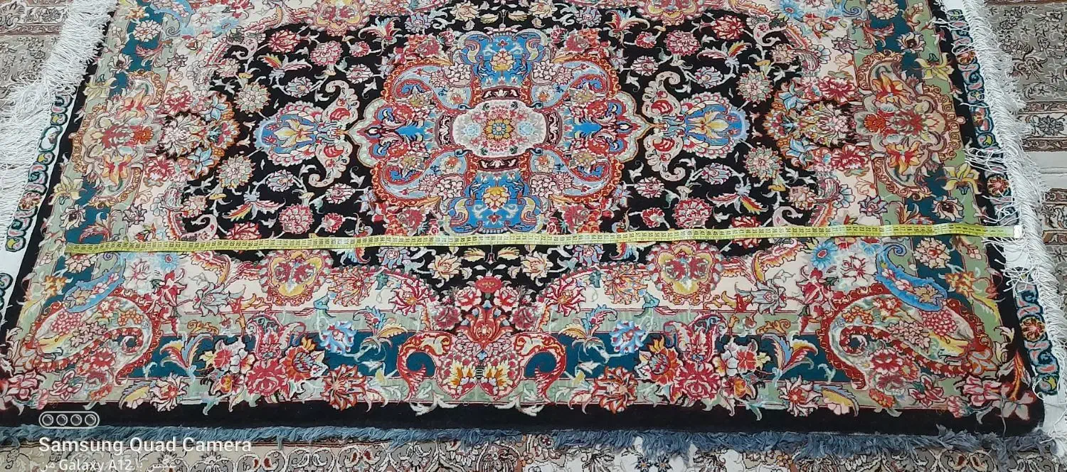 زرنیم سالاری چله ابریشم اعلا|فرش|ارومیه, |دیوار