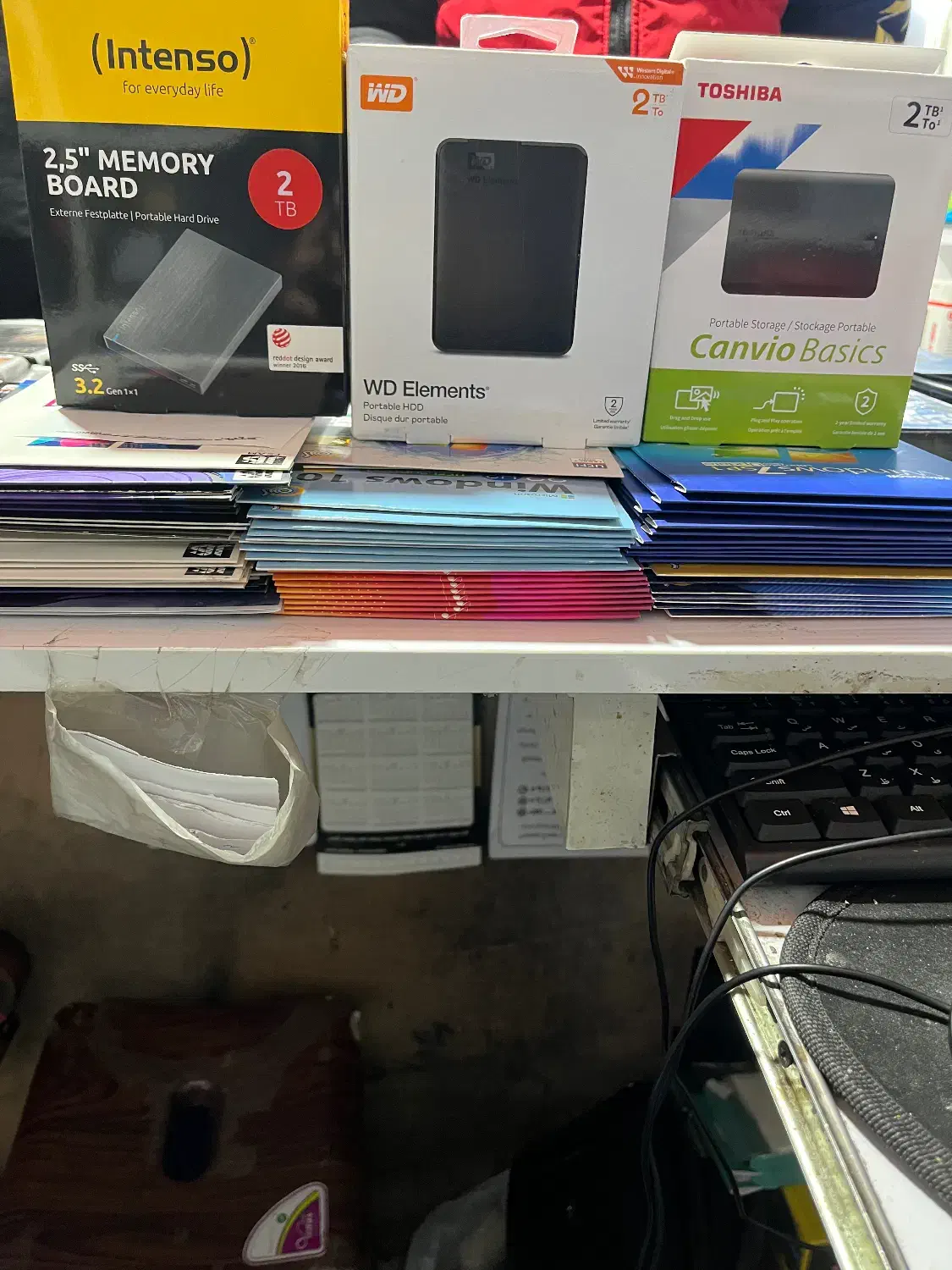 هارد اکسترنال سندیسک،توشیبا،وسترن،اینتنسو ssd|قطعات و لوازم جانبی رایانه|تبریز, |دیوار